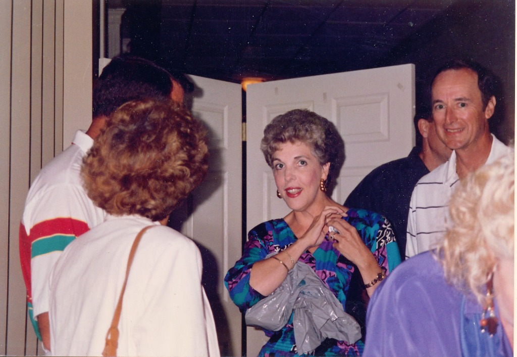 Carol Ann Moore Lowe in center 